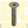 PARAFUSO CABEÇA CHATA SEXTAVADO INTERNO ROSCA PARCIAL 1/4" 20-UNC X 1-3/4" ASME B18.3 INOX A2