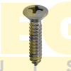 PARAFUSO AUTO ATARRAXANTE CABEÇA OVAL PHILLIPS 4,2 X 45 DIN 7983 INOX A2