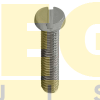 PARAFUSO CABEÇA CILÍNDRICA FENDA SIMPLES M6 1,00 MA X 30 DIN 84 EN ISO 1207 INOX A4