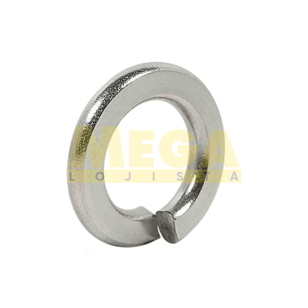 ARRUELA PRESSÃO M2 2,10 X 4,40 X 0,40 DIN 127B INOX A2