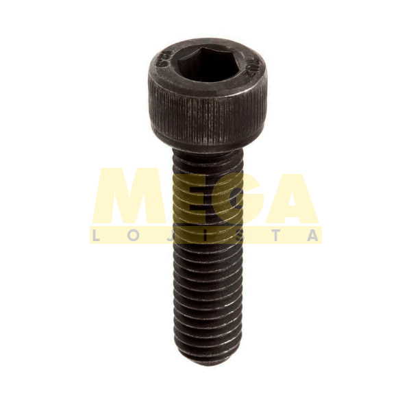 PARAFUSO CABEÇA CILÍNDRICA SEXTAVADO INTERNO ROSCA INTEIRA 5/16" 18-UNC X 3/8" ASME B18.3 AÇO LIGA OXIDADO
