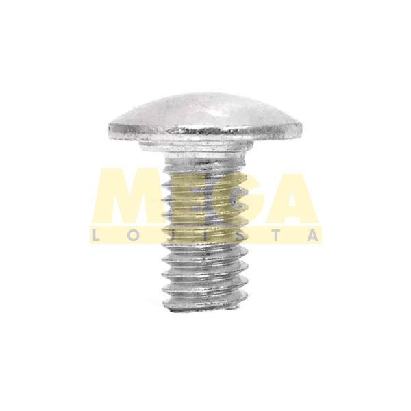 PARAFUSO CABEÇA LENTILHA TRAVA 3/8" 16-UNC X 1/2" AÇO CARBONO ZINCADO BRANCO